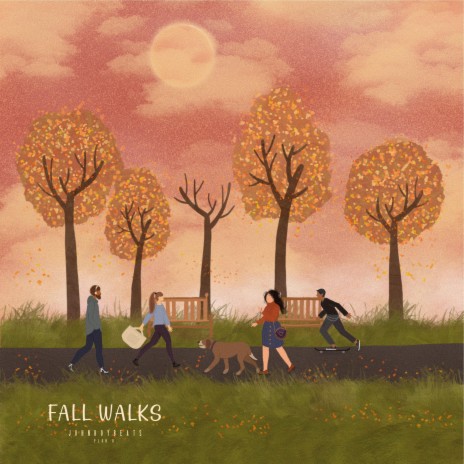Fall Walks ft. Plon B. | Boomplay Music
