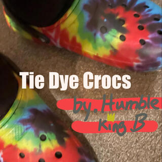 Tie Dye Crocs