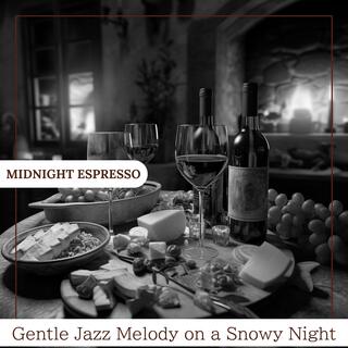 Gentle Jazz Melody on a Snowy Night