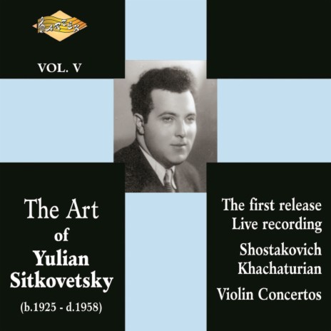 Violin Concerto in D Minor: III. Allegro vivace ft. USSR State Radio Symphony Orchestra & Aram Khachaturian | Boomplay Music