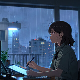 Studying in the Rain