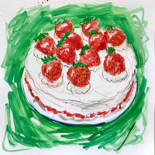 Strawberry cake