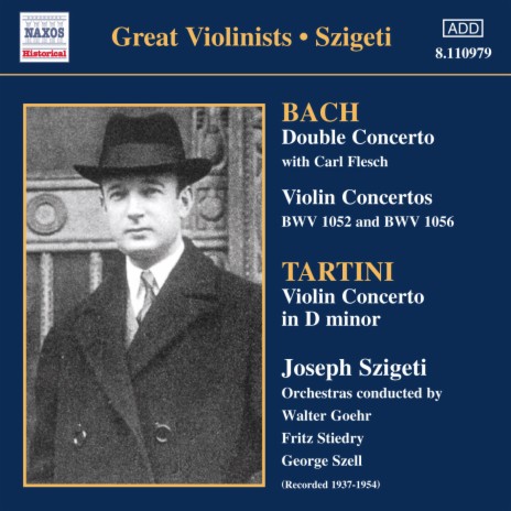 Violin Concerto in G Minor, BWV 1056: III. Presto ft. Columbia Symphony Orchestra & George Szell | Boomplay Music