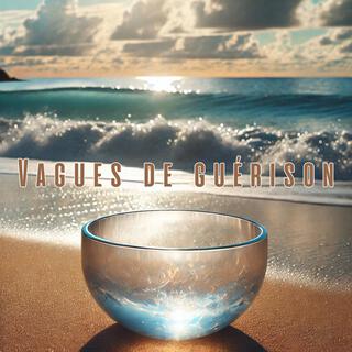 Vagues de guérison: Bols chantants en cristal de quartz et vagues de l'océan pour le sommeil et la relaxation