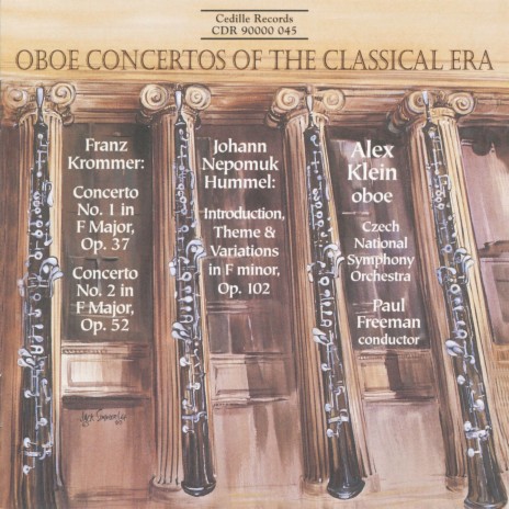 Oboe Concerto No. 1in F Major, Op. 37: III. Rondo. Allegro ft. Czech National Symphony Orchestra & Paul Freeman | Boomplay Music