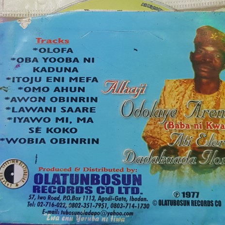 Oriki Awon Omo Olofa | Boomplay Music
