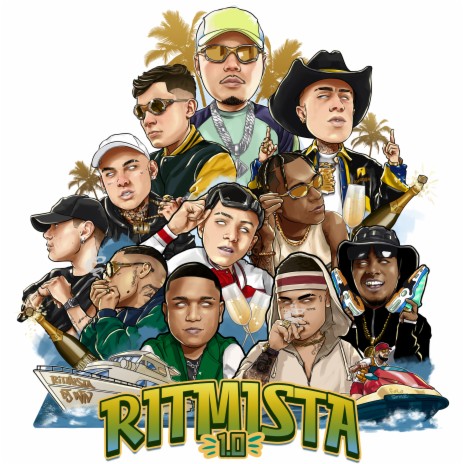 Ritmista 1.0 ft. MC Hariel, MC Ryan SP, Love Funk, Mc Paulin da Capital & MC Lipi | Boomplay Music