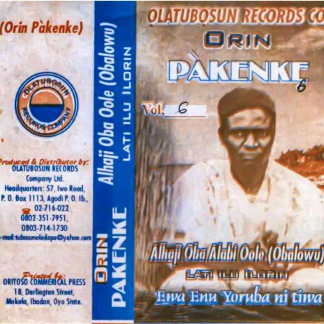 Orin Pakenke Track two | Boomplay Music