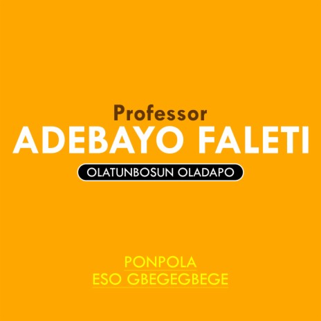 Adebayo Faleti | Boomplay Music