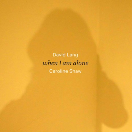 When I Am Alone (Arr. J. Elff for Solo Voice) | Boomplay Music