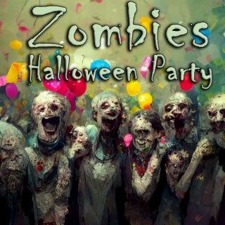 Fête d'Halloween des zombies