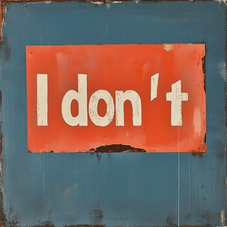 I don't