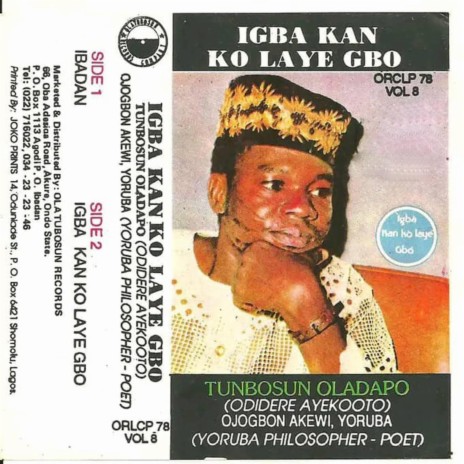 Igba Kan Ko Laye Gbo | Boomplay Music