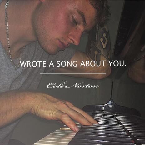 Wrote a Song About You. | Boomplay Music