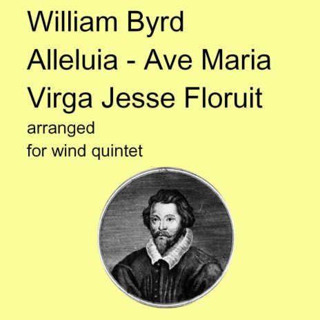 Alleluia Ave Maria Virga Jesse Floruit arranged for wind quintet ft. David Warin Solomon | Boomplay Music