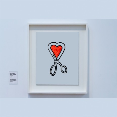 Rock Paper Heart Shaped Scissors