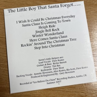 The Little Boy That Santa Forgot