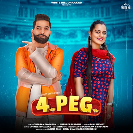 4 Peg ft. Gurmeet Bhadana | Boomplay Music