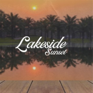 Lakeside Sunset: Palm Silhouettes in Hip Hop & Lofi Vibes