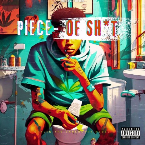 Piece Of Shit 2 ft. Free Em All | Boomplay Music