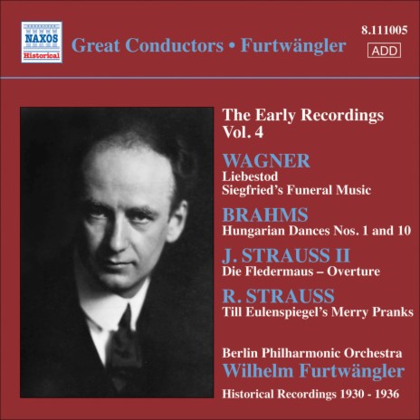 Die Fledermaus, Act I: Overture ft. Wilhelm Furtwängler | Boomplay Music