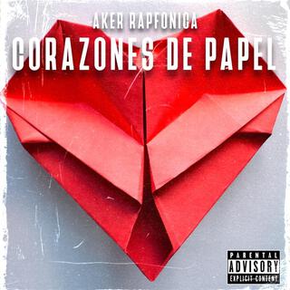 Corazones de papel