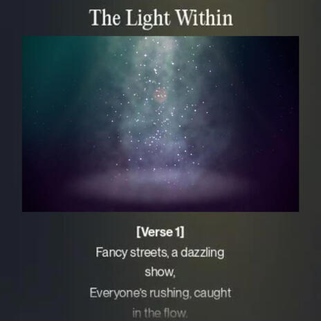 The Light Within | Boomplay Music