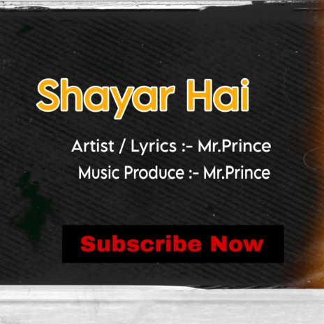 SHAYAR HAI | Boomplay Music