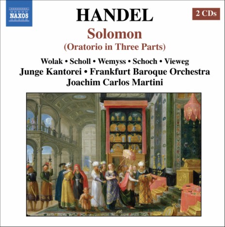 Solomon, HWV 67, Pt. II Scene 1: From the censer curling rise (Chorus) ft. Elisabeth Scholl, Nicola Wemyss, Knut Schoch, Matthias Vieweg & Junge Kantorei | Boomplay Music