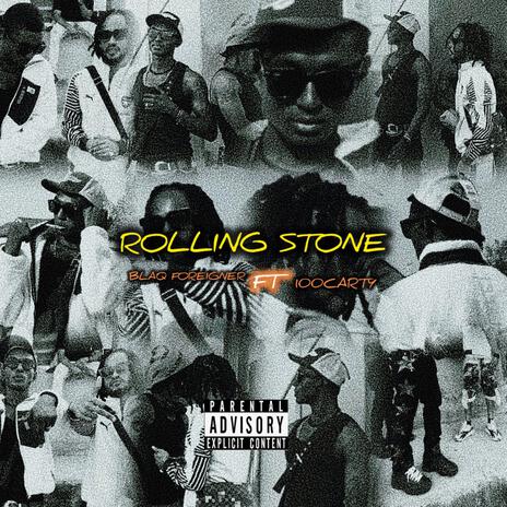 Rolling Stone ft. 100Carty | Boomplay Music