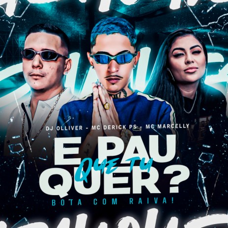 É PAU QUE TU QUER ? vs BOTA COM RAIVA ft. MC MARCELLY & Dj Olliver | Boomplay Music