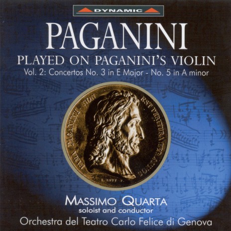 Violin Concerto No. 3 in E Major, MS 50: I. Andante - Allegro marziale ft. Genoa Carlo Felice Theater Orchestra | Boomplay Music