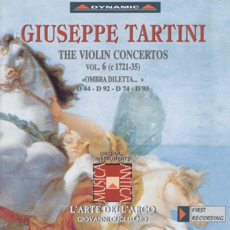 Violin Concerto in A Major, D. 92: II. Adagio ft. L'Arte Dell'Arco & Giovanni Guglielmo | Boomplay Music