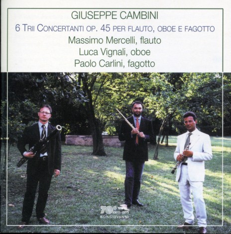 Trio No. 5 for Flute, Oboe, and Bassoon, Op. 45: II. Andantino ft. Luca Vignali & Paolo Carlini | Boomplay Music