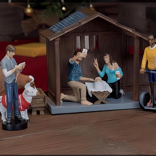 Plastic Nativity Scenes 2