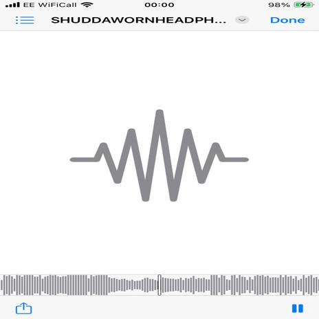 SHUDDAWORNHEADPHONES | Boomplay Music