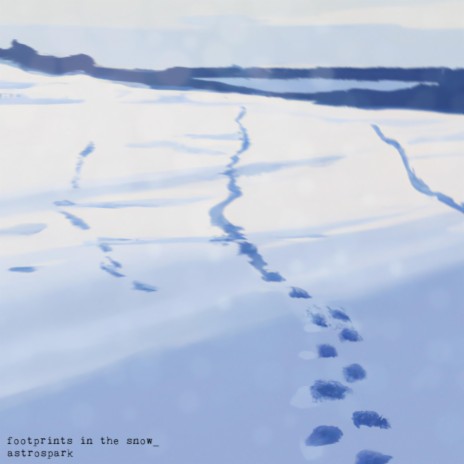 footprints in the snow | Boomplay Music