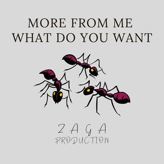 More from me what do you want ft. Zaga Production lyrics | Boomplay Music