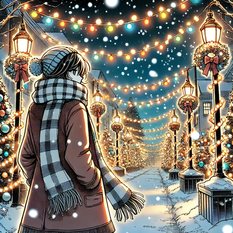 Holiday Lights Glow ft. Lofi Beats & Lofi Christmas Beats | Boomplay Music