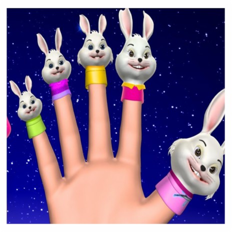 Rabbit and Bugs Finger Family Rhymes