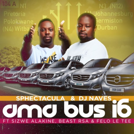 AmaBus i6 (Radio Edit) ft. DJ Naves, Sizwe Alakine, Beast Rsa & Felo Le Tee | Boomplay Music