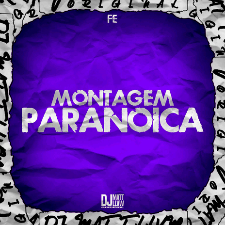 MONTAGEM PARANOICA - SPED UP ft. DJ Tutter | Boomplay Music