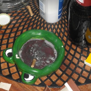 My Frog Ashtray