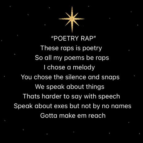 Poetry Rap