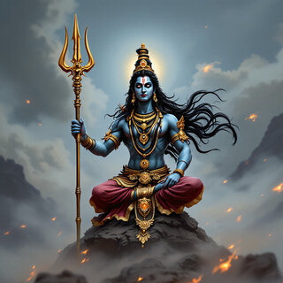 Shiva Bramhand Mantra - Mahadev Shambho Girish Trishulim