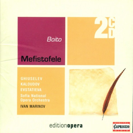 Mefistofele, Act I Scene 2: The Pact: Fin da stanotte (Mefistofele, Faust) ft. Kaludi Kaludov, Stefka Evstatieva, Mincho Popov, Rumiana Bareva & Sofia National Opera Chorus | Boomplay Music