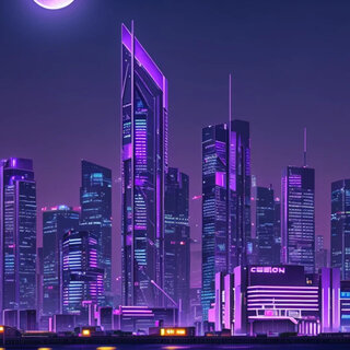 Neon Skyline Dreams