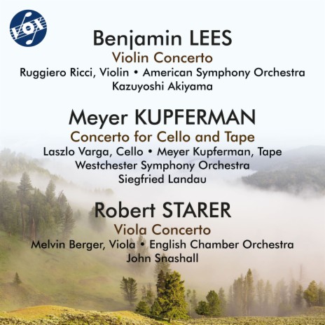 Concerto for Cello and Tape ft. Meyer Kupferman, Westchester Symphony Orchestra & Siegfried Landau | Boomplay Music