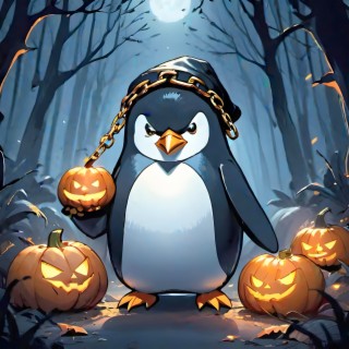 Halloween Pinguin