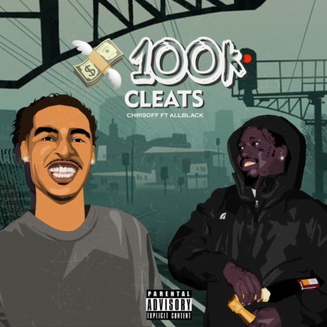 100K CLEATS ft. ALLBLACK | Boomplay Music